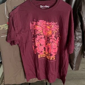 Loot Crate Maroon Two Brothers Tee